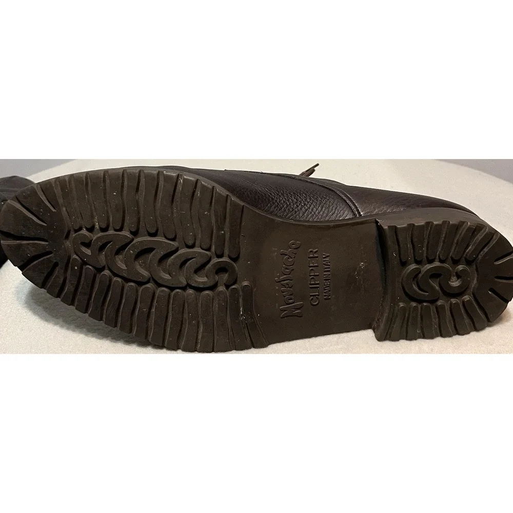Peter Huber Mens Brown Leather‎ Lace Up Shoes Sz 13M